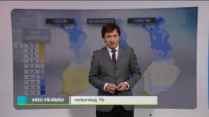 Sääennusteita: Sääennuste klo 18.00 (S): 26.10.2015 18.26