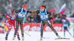 Ampumahiihdon MC: Naisten viesti: 17.01.2016 12.00