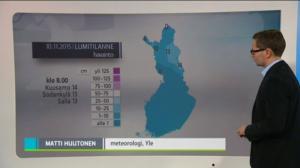 Sääennusteita: Sääennuste klo 18 (S): 10.11.2015 19.11
