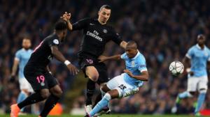 Jalkapallon Mestarien liiga: Manchester City - PSG: 12.04.2016 21.15