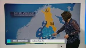 Sääennusteita: Sääennuste 1800 (S): 05.12.2015 18.21
