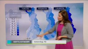 Sääennusteita: Sääennuste 1800 (S): 30.12.2015 18.30