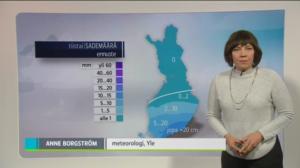 Sääennusteita: Sääennuste klo 18.00 (S): 11.01.2016 18.31