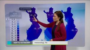 Sääennusteita: Sääennuste klo 18.00 (S): 19.01.2016 18.24