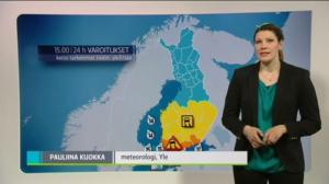 Sääennusteita: Sääennuste klo 18.00 (S): 01.02.2016 18.37