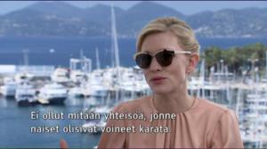 Yle Uutisluokka Triplet: Cate Blanchett ihmettelee asenteita homoseksuaalisuudesta kertoviin elokuviin (S): 19.02.2016 13.42