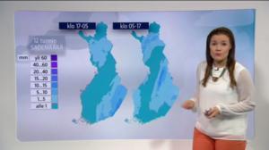 Sääennusteita: Sääennuste klo 1800 (S): 09.03.2016 18.28