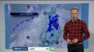 Sääennusteita: Sääennuste klo 9.00 (S): 10.03.2016 09.23