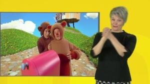 Nalle (viittomakielelle tulkattuna): 08.04.2016 11.01
