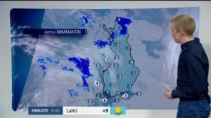 Sääennusteita: Sääennuste klo 9.00 (S): 04.04.2016 09.20