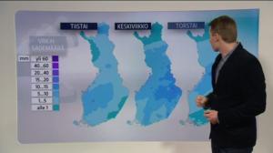 Sääennusteita: Sääennuste klo 18:00: 04.04.2016 18.26