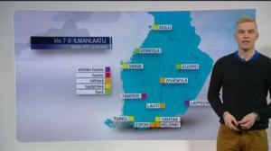 Sääennusteita: Sääennuste klo 9.00: 05.04.2016 09.22