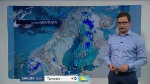 Sääennusteita: Sääennuste klo 9.00: 11.04.2016 09.22