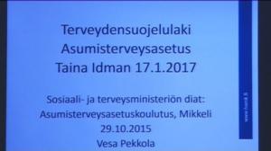 Yle Uutiset Häme: Yle Uutiset Häme 17-01-2017 klo 17-06: 17.01.2017 16.48