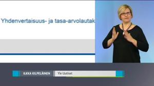 Yle Uutiset Viikko viitottuna: Kuurosokean syrjinnästä tulkkipalvelun järjestämisessä on tehty tärkeä ennakkopäätös: 24.01.2017 10.54