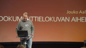 Musiikki on tarina: Jouko Aaltonen: Musiikki on dokumentin aiheena voimakas: 28.06.2016 09.50
