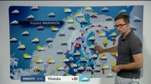 Sääennusteita: Sääennuste klo 9.00: 22.08.2016 09.48