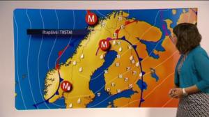 Sääennusteita: Sääennuste klo 1800 (S): 09.08.2016 18.17
