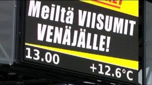 Yle Uutisluokka Triplet: Venäjän viisumeista markettien sisäänheittotuote itärajalla (S): 31.08.2016 13.01