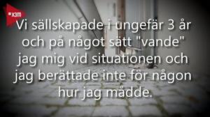X3M: Är det svårare att tala om våld i hemmet?: 29.09.2016 10.31