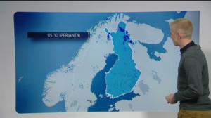 Sääennusteita: Sääennuste klo 6.30 (S): 14.10.2016 06.45