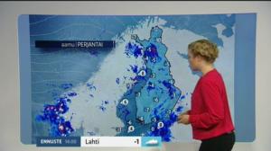 Sääennusteita: Sääennuste klo 9.00: 04.11.2016 09.00