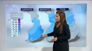 Sääennusteita: Sääennuste klo 18:00 (S): 19.11.2016 18.18