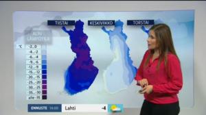 Sääennusteita: Sääennuste klo 9.00 (S): 28.11.2016 09.39