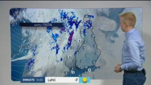 Sääennusteita: Sääennuste klo 9.00 (S): 29.11.2016 09.19