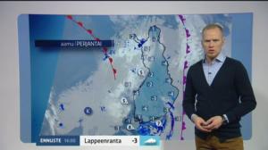 Sääennusteita: Sääennuste klo 9.00 (S): 16.12.2016 09.28