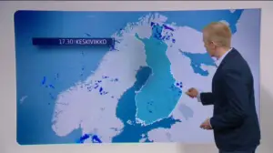 Sääennusteita: Sääennuste klo 18 (S): 22.06.2016 18.37