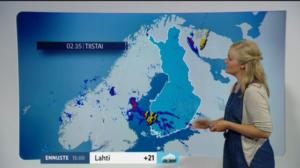 Sääennusteita: Sääennuste klo 9.00 (S): 12.07.2016 09.44