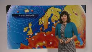Sääennusteita: Sääennuste klo 18 (S): 10.09.2016 18.19