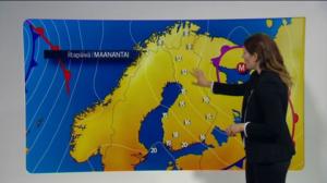 Sääennusteita: Sääennuste klo 18.00 (S): 12.09.2016 18.23