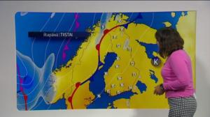 Sääennusteita: Sääennuste klo 18.00 (S): 27.09.2016 18.25