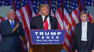 Yle Uutisluokka Triplet: Donald Trump on Yhdysvaltain uusi presidentti (S): 09.11.2016 11.24