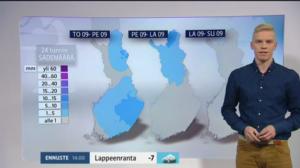 Sääennusteita: Sääennuste klo 9.00: 10.11.2016 09.00