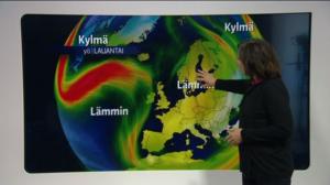 Sääennusteita: Sääennuste klo 1800 (S): 16.12.2016 18.26