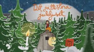 Tosi iso joulukynttilä