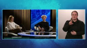 A-studio viittomakielellä