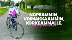 Nopeammin, voimakkaammin, korkeammalle. Kosti Rasinperä