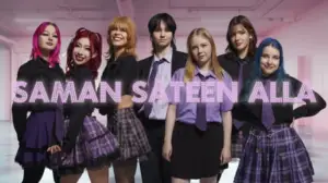 Saman sateen alla