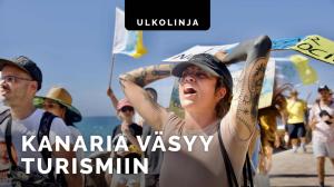 Kanaria väsyy turismiin