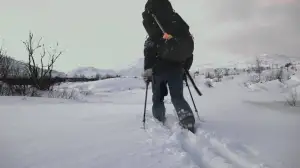 Talviretki Ruotsin tunturiseuduille
