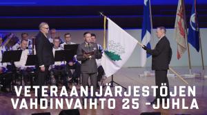Veteraanijärjestöjen Vahdinvaihto 25 -juhla