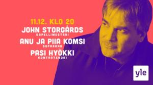 John Storgårds johtaa: 11.12.2020 21.15