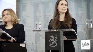 Ylen erikoislähetys: Otetaanko valmiuslaki taas käyttöön? Sanna Marin ja Krista Kiuru kertovat hallituksen koronaneuvotteluiden tuloksista: 26.11.2020 11.15