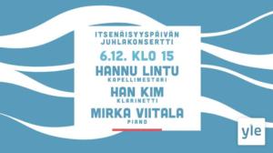 Radion sinfoniaorkesterin itsenäisyyspäivän juhlakonsertti: 06.12.2020 17.05
