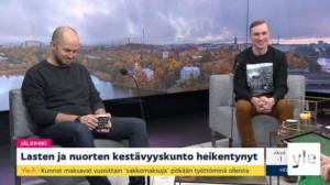 Lasten ja nuorten kestävyyskunto heikentynyt, Hyppypukujen haarovälit puhuttavat mäkihypyssä, Huuhkajat ja Ranska samassa MM-karsintalohkossa : 14.12.2020 08.11