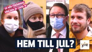 Studerande åker hem för att fira jul – så här firar du jul tryggast enligt Mika Salminen: 17.12.2020 20.15